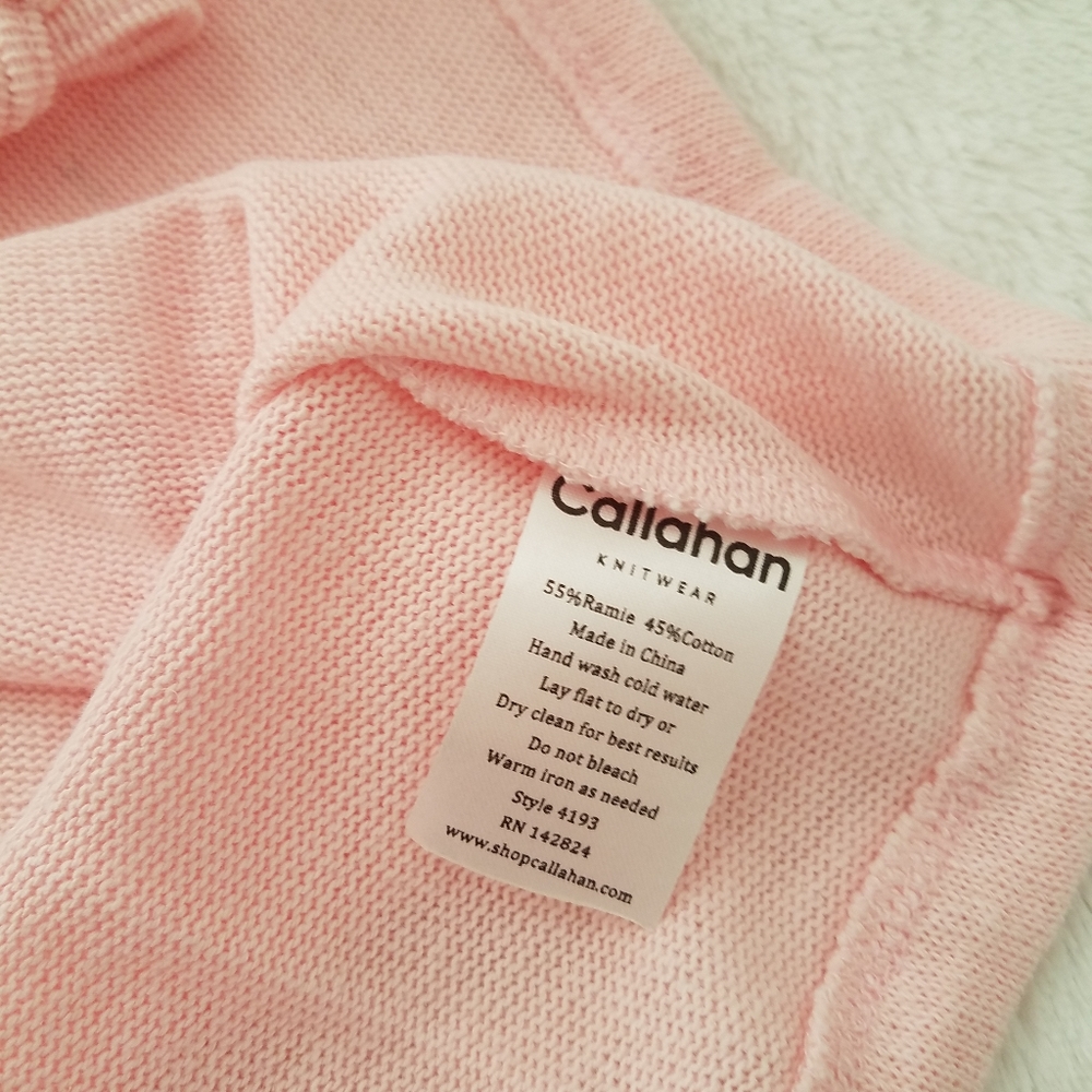 Callahan Coco Tank in Baby Pink - Picture 6 of 6